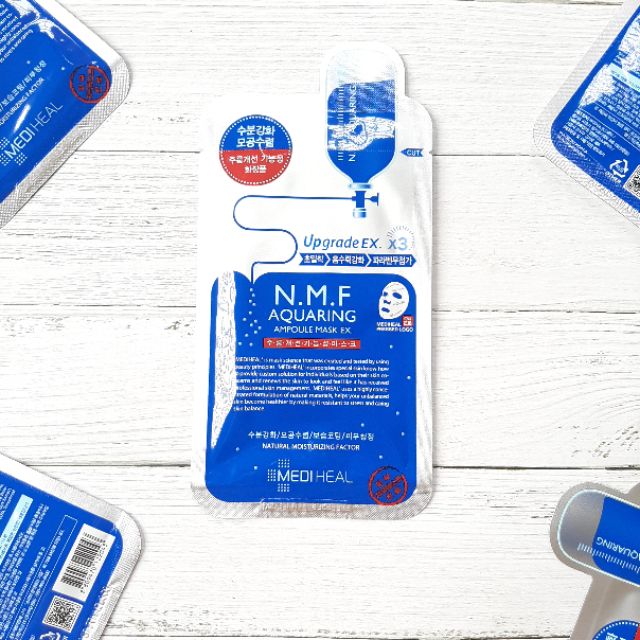 Mặt Nạ Mediheal NMF Aquaring Ampoule Mask Cấp ẩm cho Da