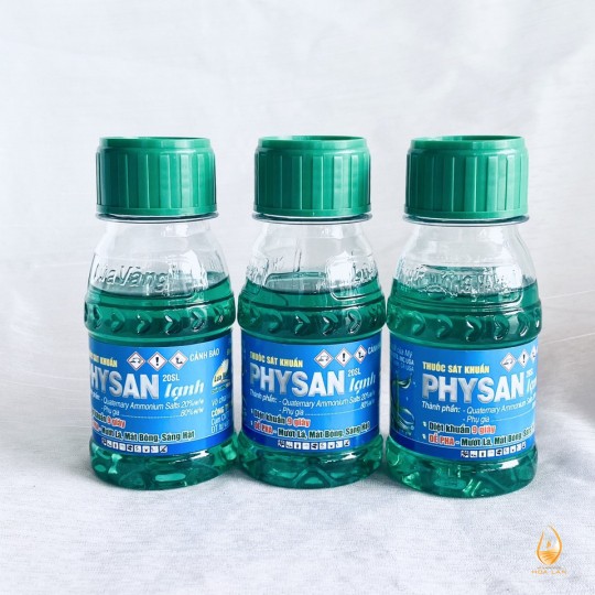 Thuốc Sát Khuẩn Physan Lạnh 20SL - Mướt lá, mát bông, sáng hạt - #340 100ml