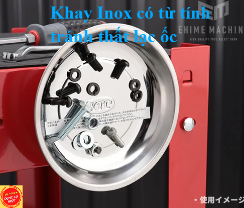 Khay đựng ốc có từ tính KTC Nhật YKPT-RM - Bát đựng ốc dùng cho YAMAHA