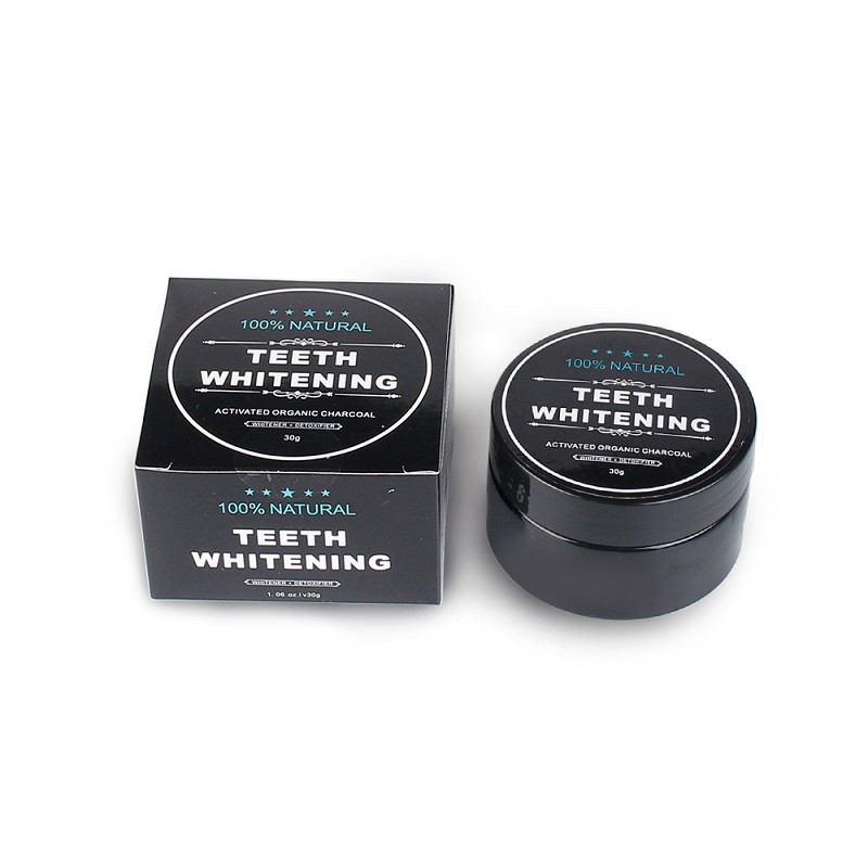 Bột tẩy trắng răng than hoạt tính - Than tre hoạt tính Teeth Whitening