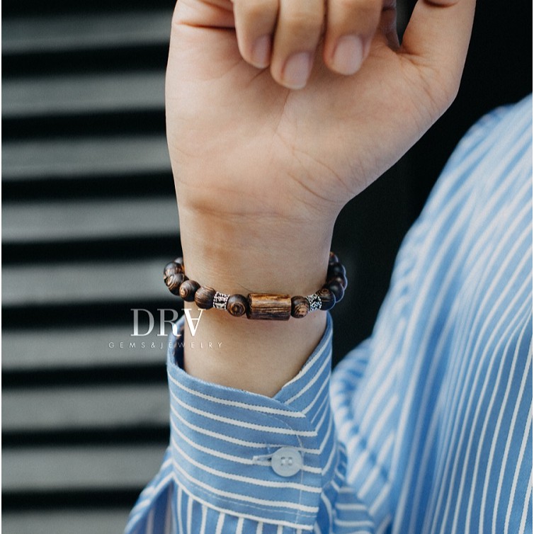 🌟 Thu Hút Thành Công 🌟 Vòng Trầm Sánh Chìm Mix Charm DRA123 🌟 | BigBuy360 - bigbuy360.vn