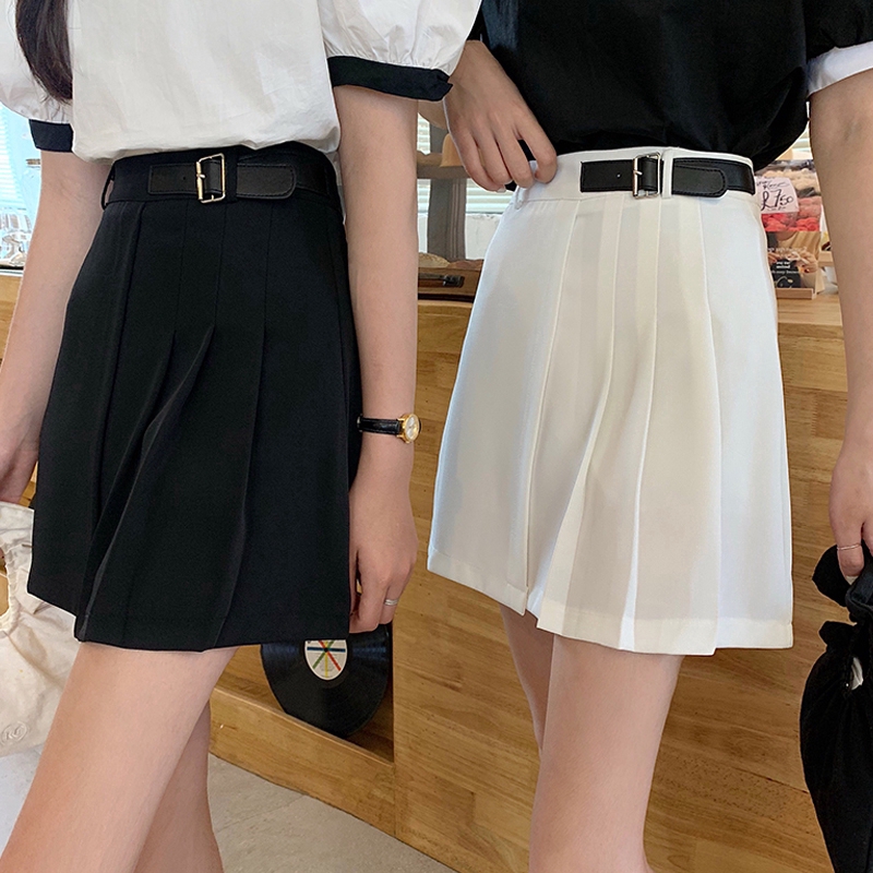 Chân Váy Chữ A Lưng Cao Phong Cách Hàn Quốc Xếp Ly 715 | BigBuy360 - bigbuy360.vn
