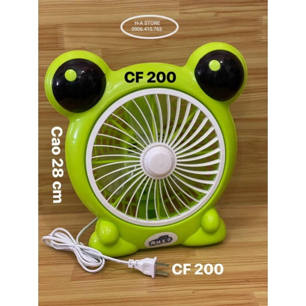 Quạt điện hình thú để bàn nhiều mẫu xài điện trực tiếp