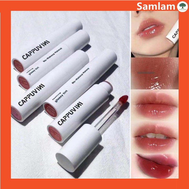[Hàng mới về] Son Bóng CAPPUVINI dưỡng ẩm màu sắc thời trang cao cấp | BigBuy360 - bigbuy360.vn