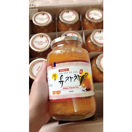 Mật Ong Chanh Vàng MasilRaon Hàn Quốc Hũ 1kg