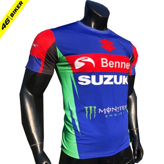 ÁO THUN XE MÁY SUZUKI
