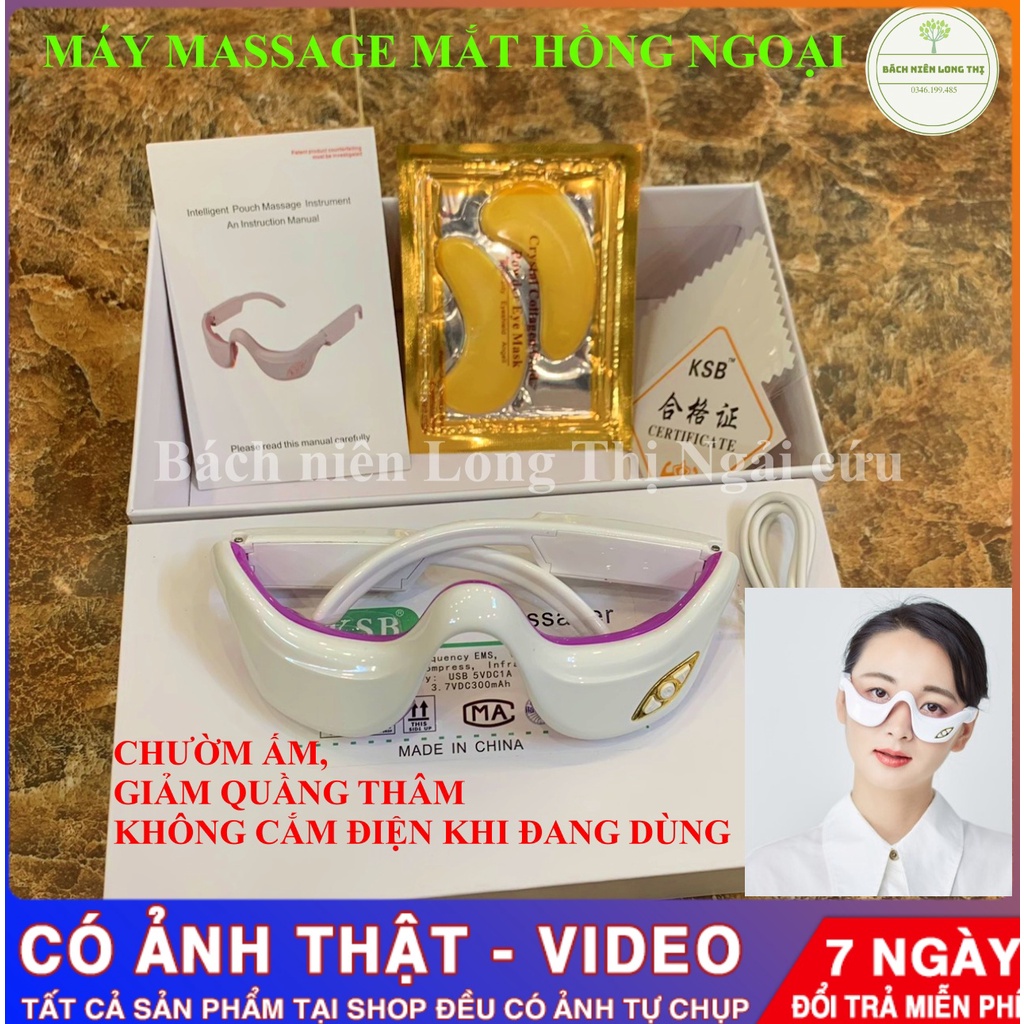 [Có bảo hành] Máy massage mắt X30 ION ÂM -đẩy tinh chất XOÁ QUẦNG THÂM VÀ BỌNG MẮT -mặt nạ mắt-dưỡng da mắt