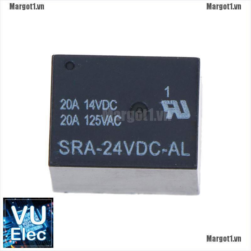 Rơ le - Relay  SRA-05VDC-AL SRA-12VDC-AL SRA-24VDC-AL 5V 12V 24V 20A