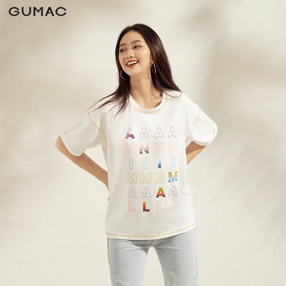 [Mã WABRGU giảm 50k đơn từ 0đ] Áo thun nữ in ANIMAL GUMAC đủ màu đủ size, thiết kế basic năng động trẻ trung ATA1115 | BigBuy360 - bigbuy360.vn