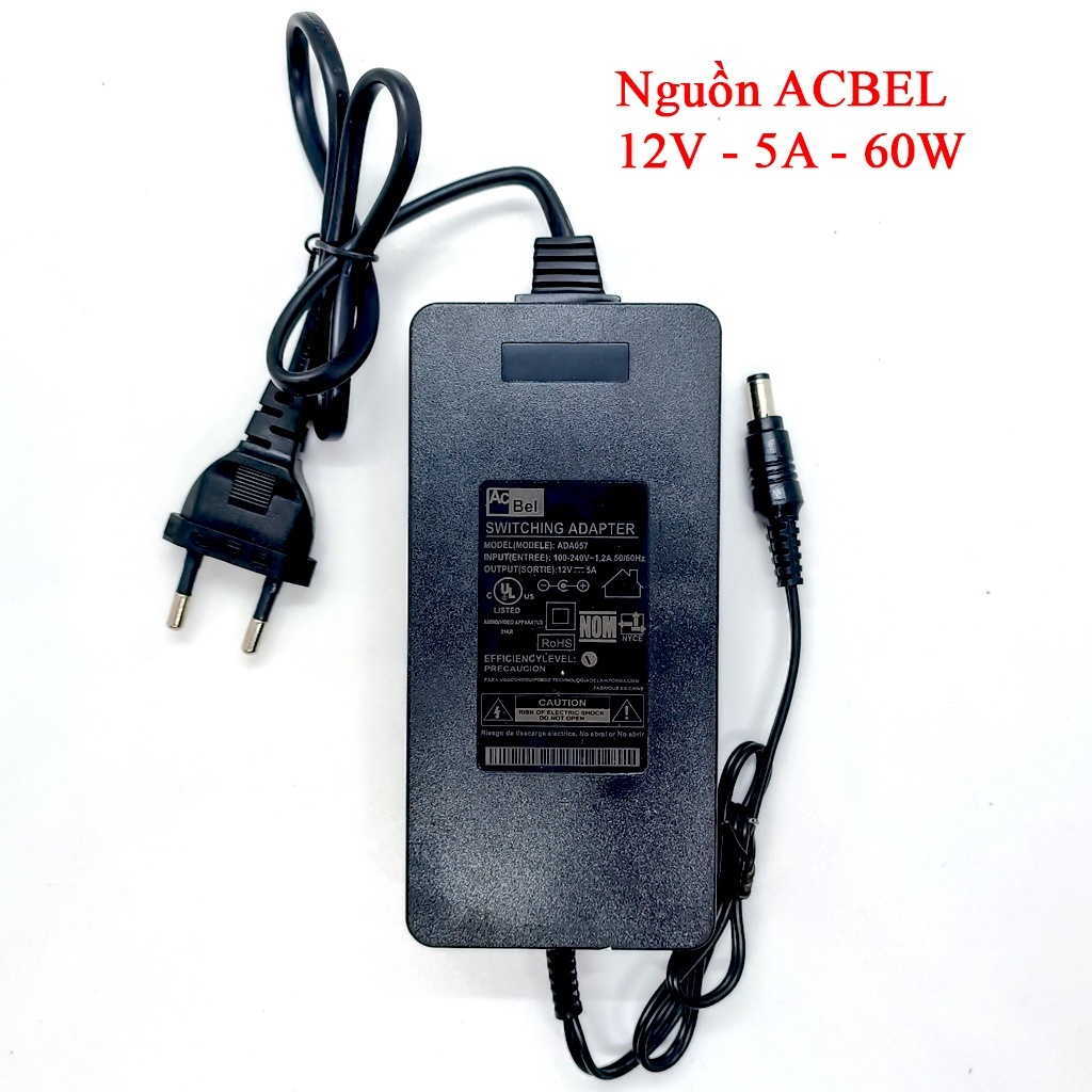 Nguồn Adapter, Nguồn Rời 12V - 2A/5A/10A Loại Tốt Chuyên Dùng Cho Camera, Moto, Máy Bơm, Led, Các Thiết Bị Điện 12V