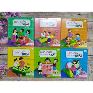Sách - Học toán qua trò chơi kiểu Nhật (Trọn bộ 6 cuốn)