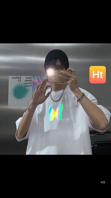 Áo phản quang 7 màu bướm xinh Chất tixi H2U870