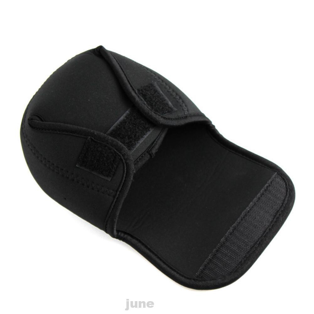 Outdoor Adjustable Storage Sport Mini Wear Resistant Spinning Trolling Black Fishing Reel Bag