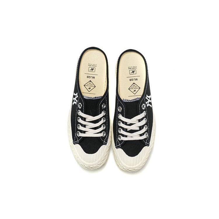 Giày sục nữ NY, Đạp gót màu đen, đế cao su cao cấp, đế cao 4cm, siêu cute