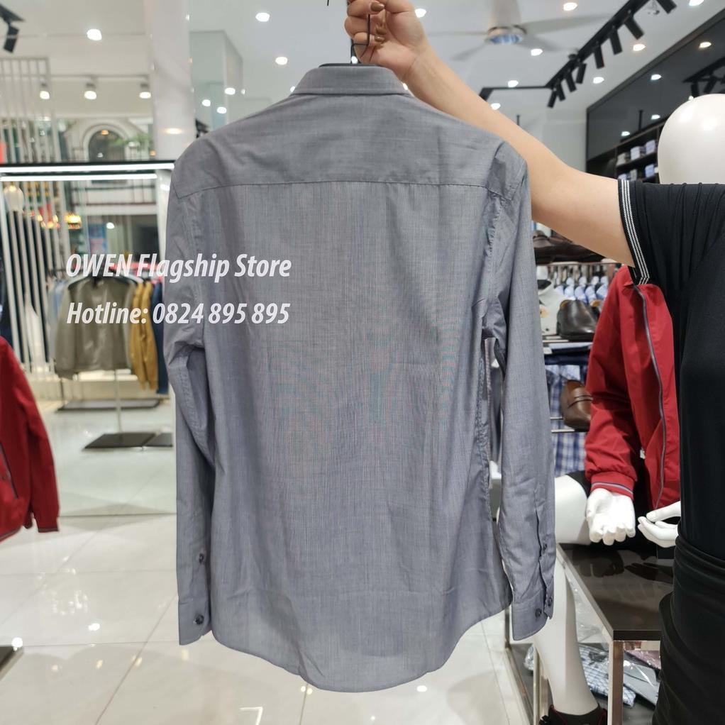 OWEN -  Áo sơ mi nam dài tay dáng SLIMFIT sợi Tre - Mã AS61003D - OWEN Flagship Store