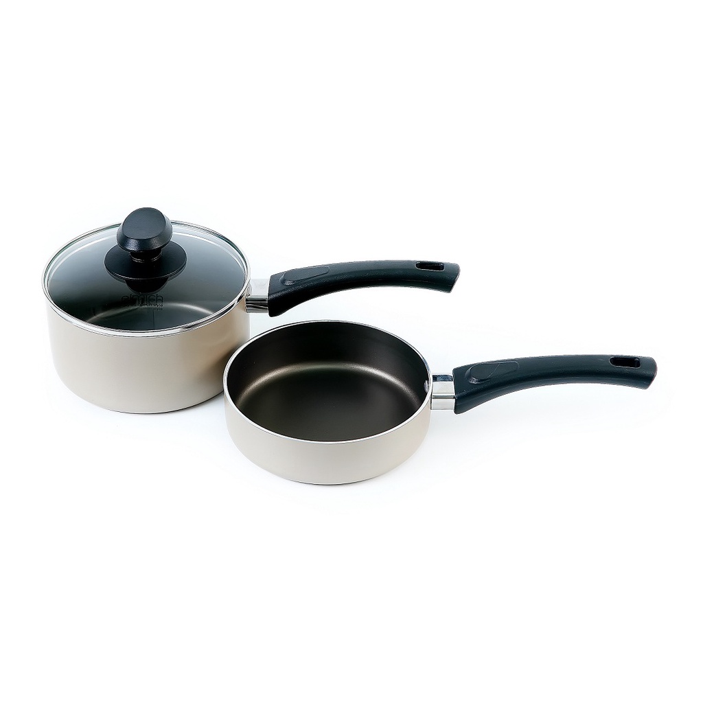 Bộ nồi chảo chống dính Baby Elmich EL-1167 đáy từ size 16cm XHN2351167