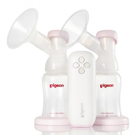 Máy hút sữa điện đôi GoMini Pigeon, tặng kèm sạc dự phòng