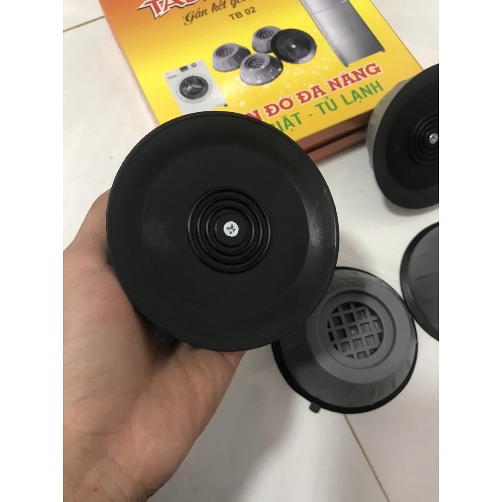 (Mẫu mới) Bộ chân đế chống rung máy giặt cao cấp thế hệ mới Tabihome 2021-Hàng Việt Nam chất lượng cao