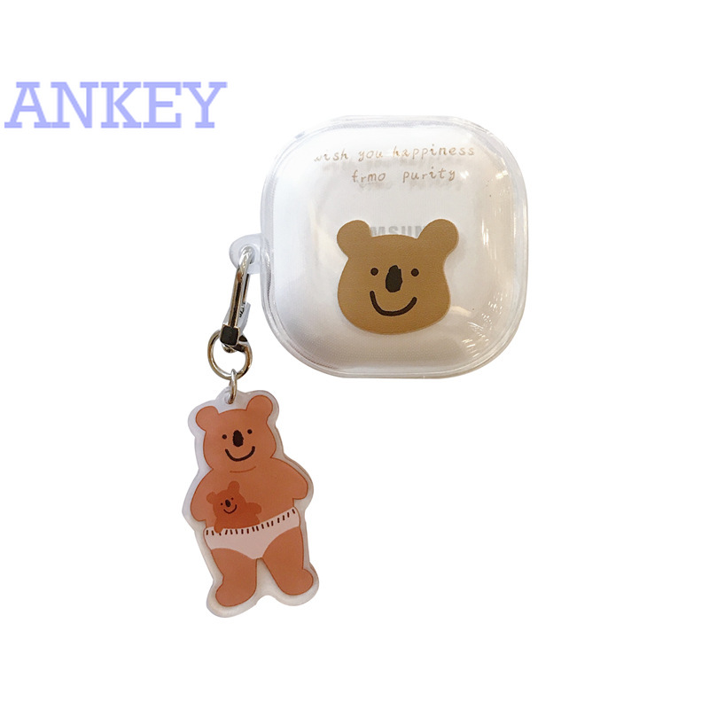 Samsung Galaxy Buds 2 / Buds Pro / Buds Live Vỏ bảo vệ hộp sạc tai nghe họa tiết hoạt hình dễ thương cho