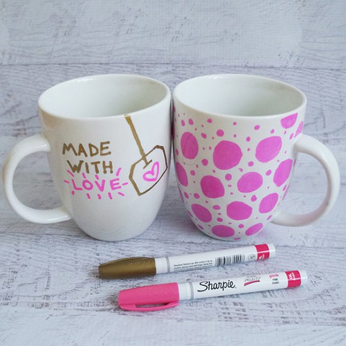 Bút sơn ngòi cứng Sharpie Oil Based Medium