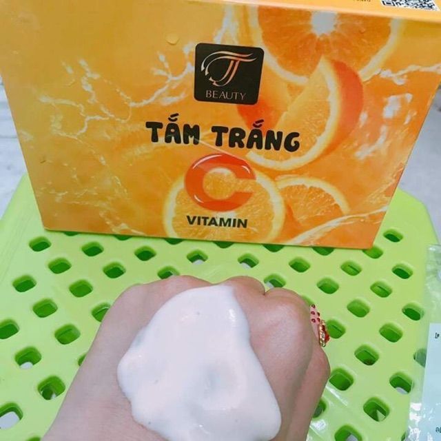 Tắm trắng Cam Vitamin C