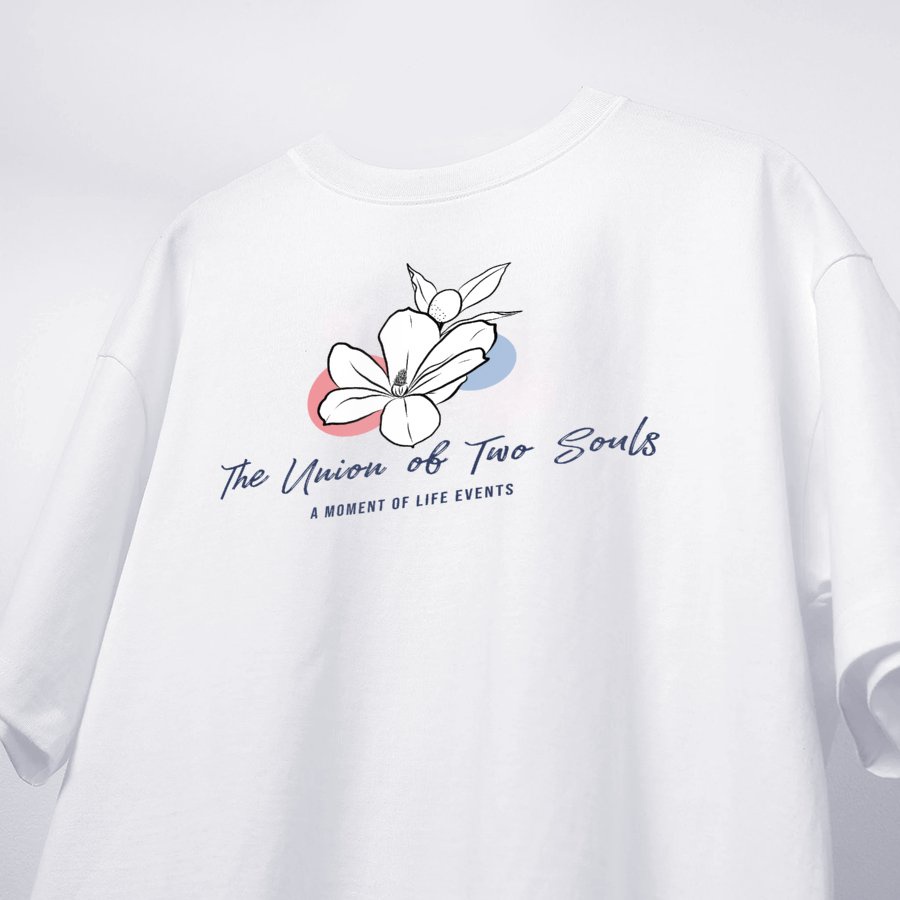 Ao thun unisex Khoảnh khắc của cuộc sống MVR size rộng tee Mỹ KK4065