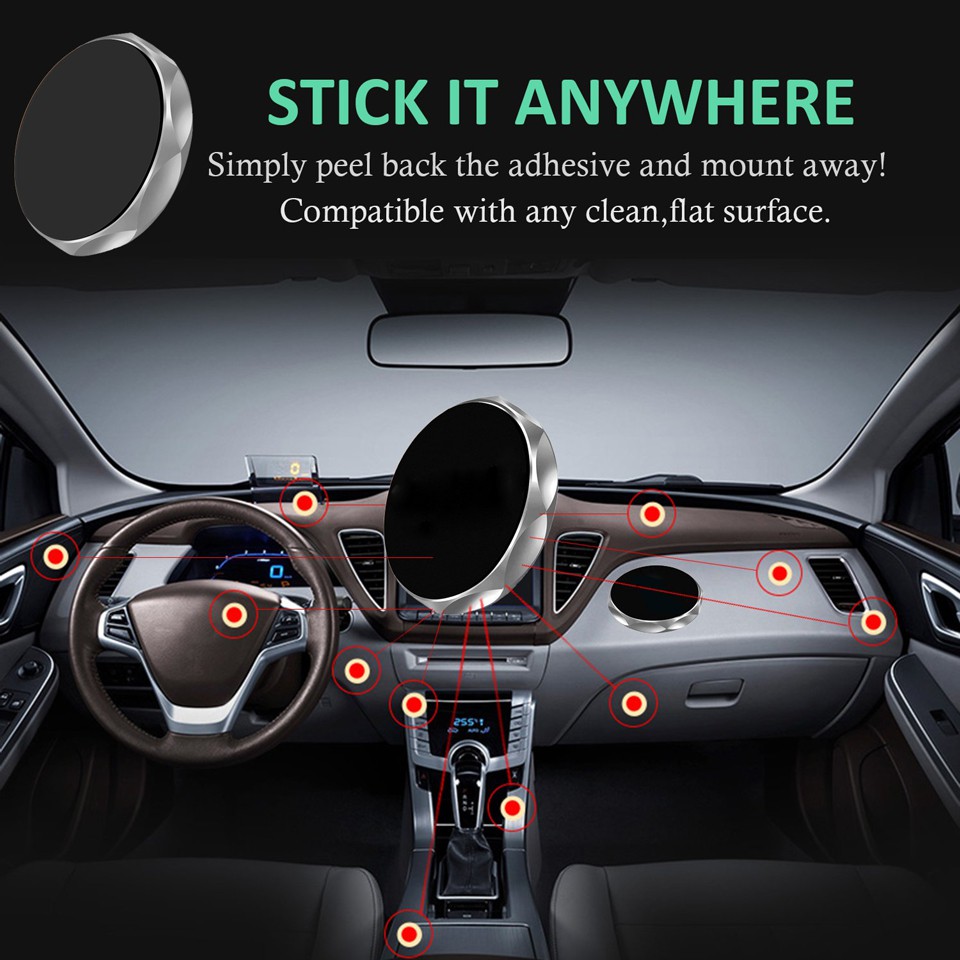 Magnetic mini holder Dashboard holder for all mobile phones