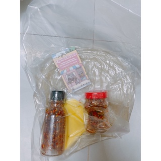 Combo bánh tráng phơi sương sate + bơ + tôm hành phi