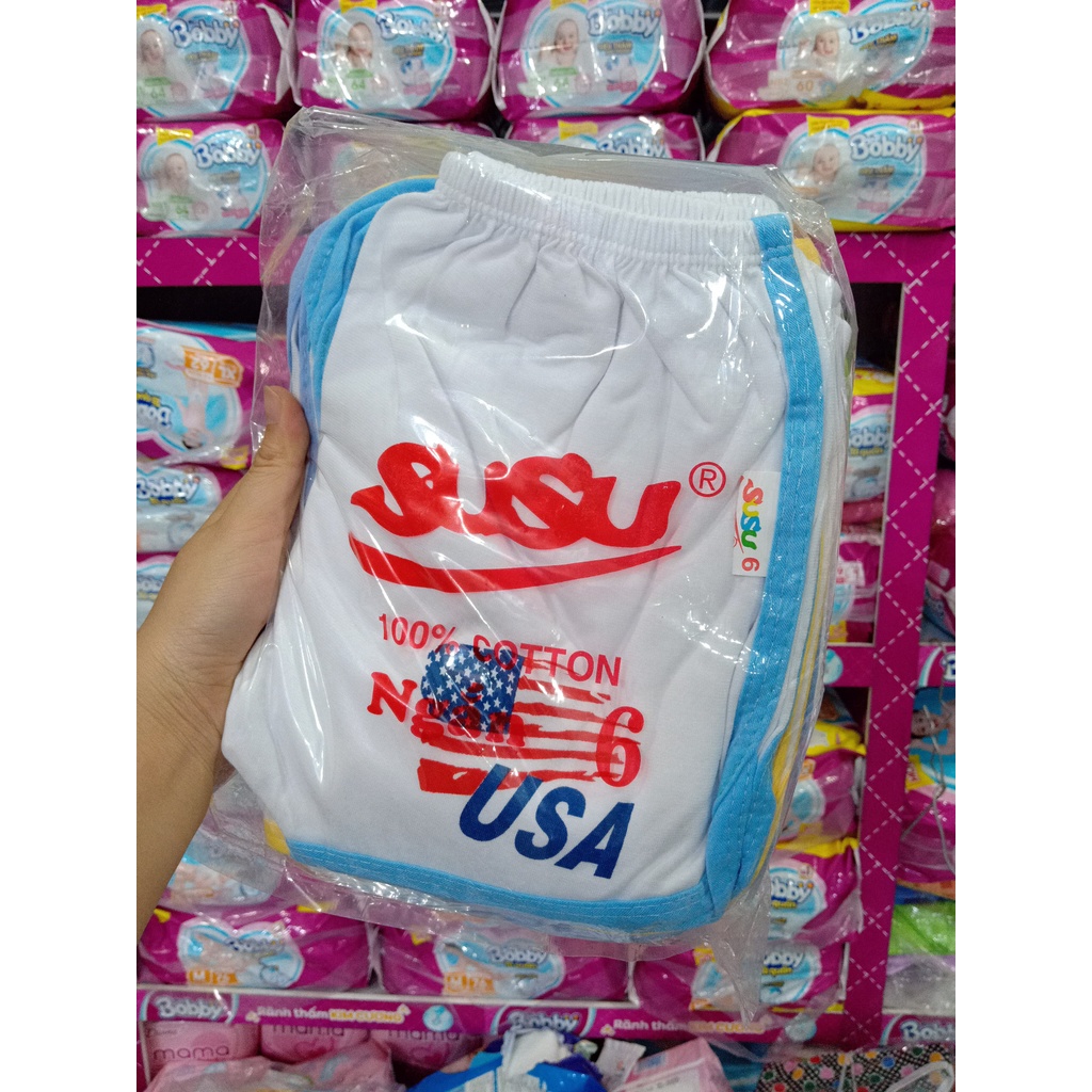 Set 10 quần đùi susu thể thao bé trai