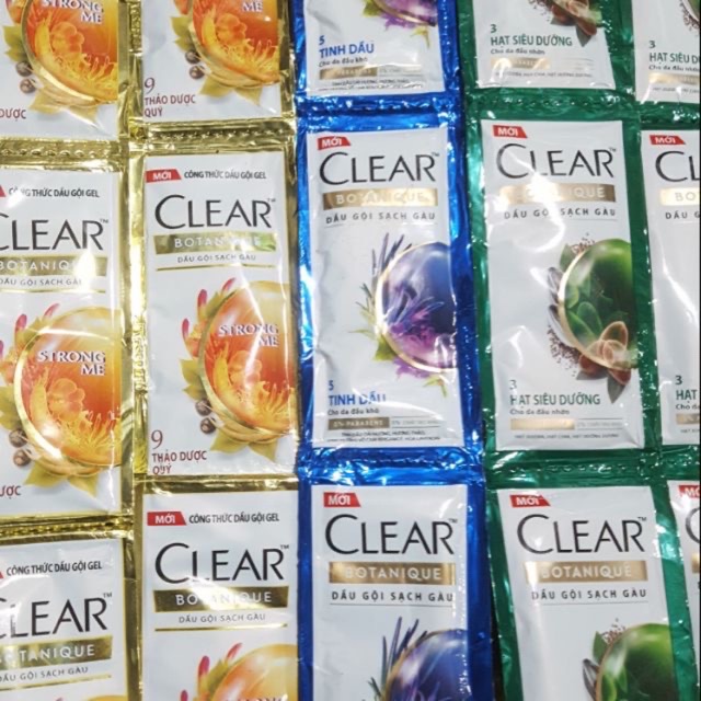 Dây Gói dầu gội Clear dành cho da đầu khô