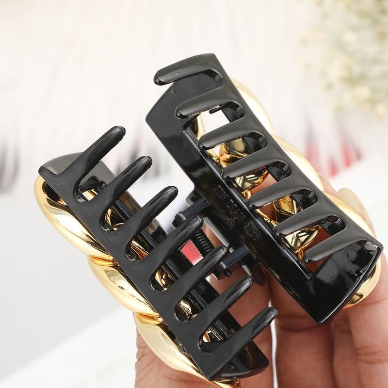 Kẹp Tóc Mắt Xích Thời Trang Nữ Kẹp Càng Cua