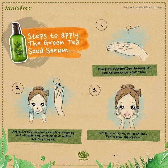 TINH CHẤT DƯỠNG DA - The Green tea seed serum Innisfree