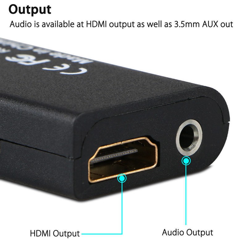 Thiết Bị Chuyển Đổi Ps2 Sang Hdmi Av Với Đầu Ra 3.5mm Cho Hdtv | BigBuy360 - bigbuy360.vn