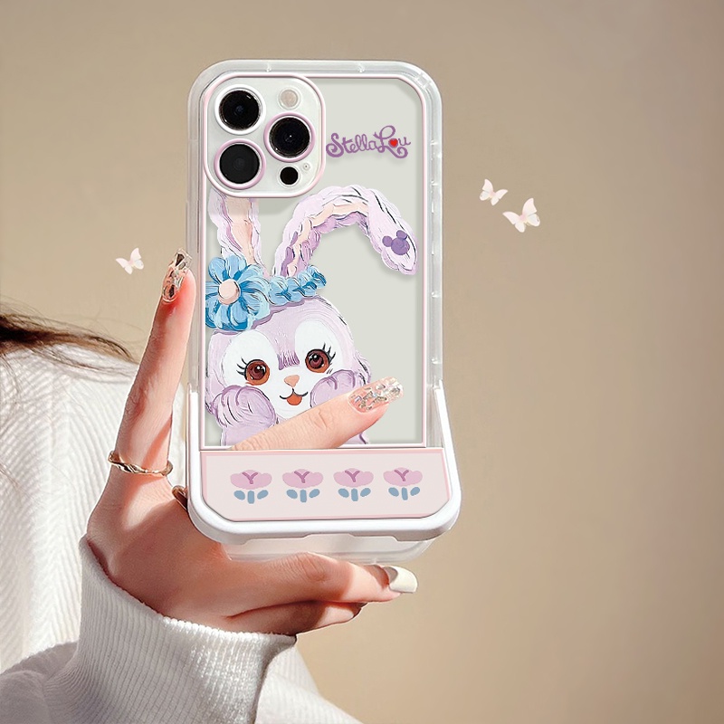 Ốp Điện Thoại Silicon Mềm Trong Suốt Hình Thỏ Dễ Thương Cho IPhone 12 11 Pro MAX X XR XS MAX 7 8 Plus 13 Pro 6 6S SE 2020
