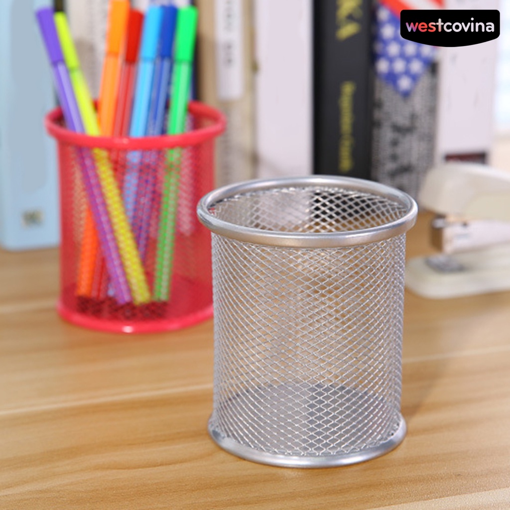 [Hot]✍Giá Đỡ Bút Bằng Sắt Chống Mòn Sức Chứa Lớn Tiện Dụng Cho Gia Đình