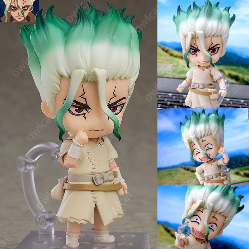 โมเดล โมเดล Dr. Stone Figure Senku Sorcerer  Gentlemen Professor Senku Science Is Elegant Senku Ishigami Anime Figure 1262#