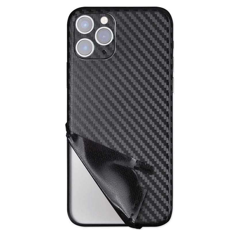 Skin dán full viền iPhone vân Carbon sần dễ dán