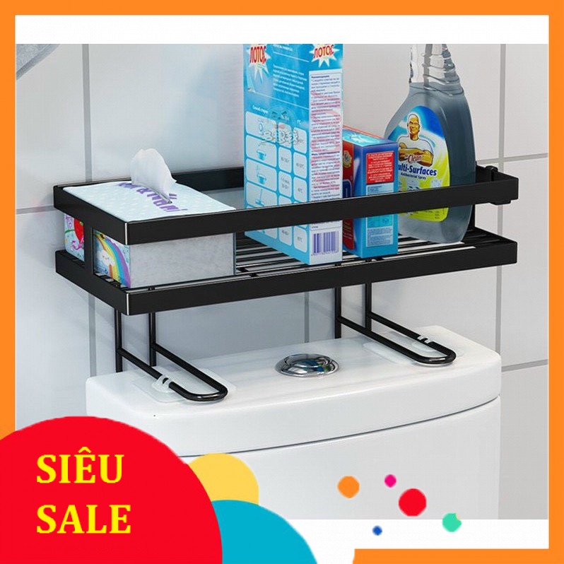 [SALE]KỆ SẮT TRÊN BỒN CẦU GỌN GÀNG[ GIÁ TỐT CHO NGƯỜI MUA]