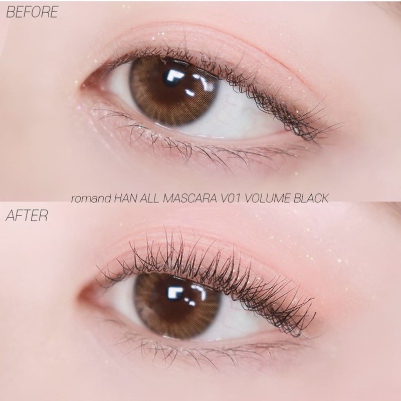 [Hot New] Chuốt Mi Siêu Dài Và Cong Mi Tự Nhiên, Chống Trôi Hiệu Quả Romand Han All Fix Mascara | BigBuy360 - bigbuy360.vn