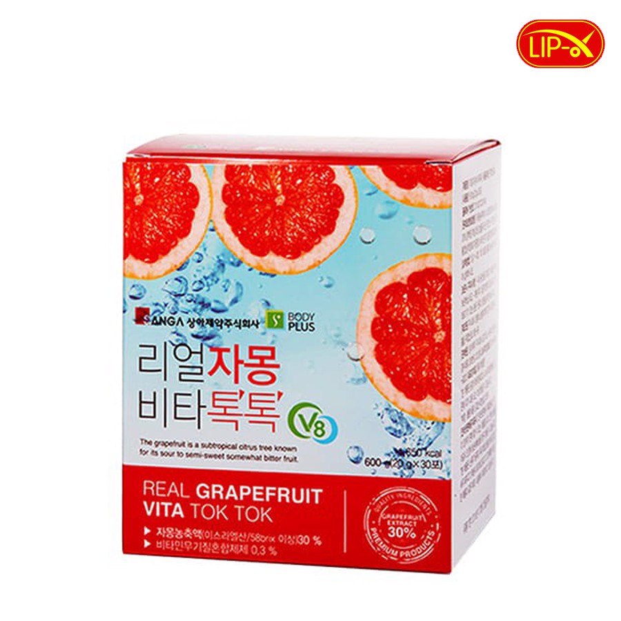 Trà Bưởi Giảm Cân SangA Real Grapefruit Vita Tok Tok Chính Hãng Hàn Quốc
