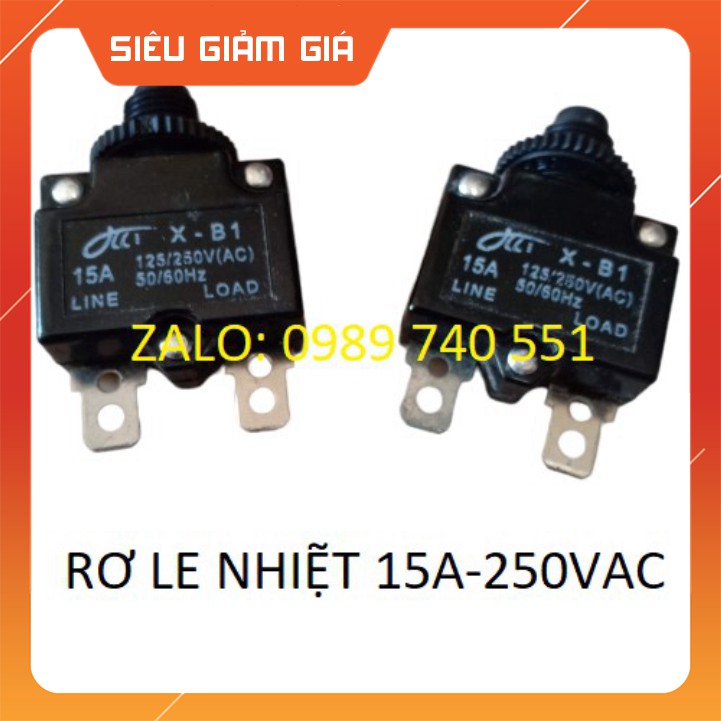 Rơ Le nhiệt 5A-7A-10A-15A - Rơ le chống quá tải động cơ