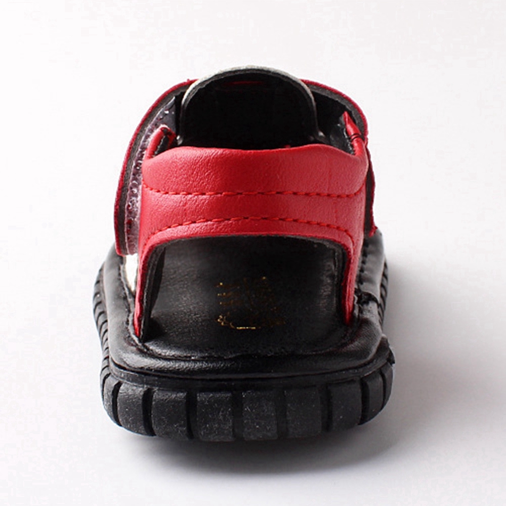 0-2 Years Korean Fashion Pre Walker Newborn Shoes for Baby Black Sandals Kids Boys Shoes Infant Toddler Sandals