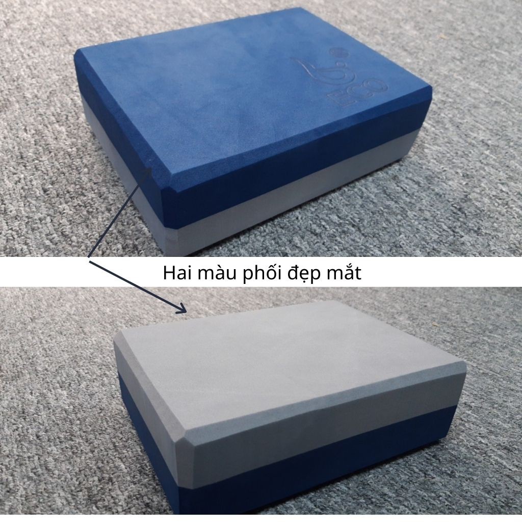 Gạch Tập Yoga Thương Hiệu ECO, Gạch 300g Không Lún, Đầm Tay S1GACH