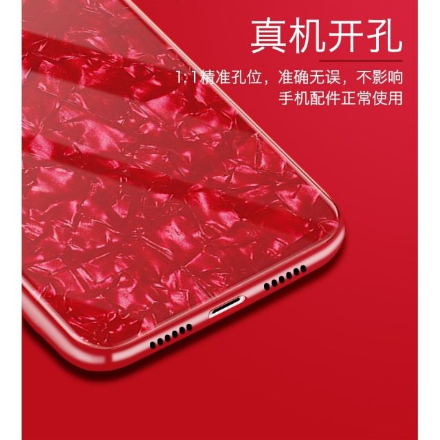 Ốp lưng kính họa tiết vân đá iphone 6 plus/ 6S plus tráng gương sang trọng