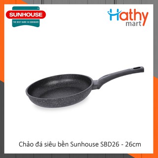 Chảo Đá Sunhouse Siêu Bền SBD26 - 26cm (HTCHAO)
