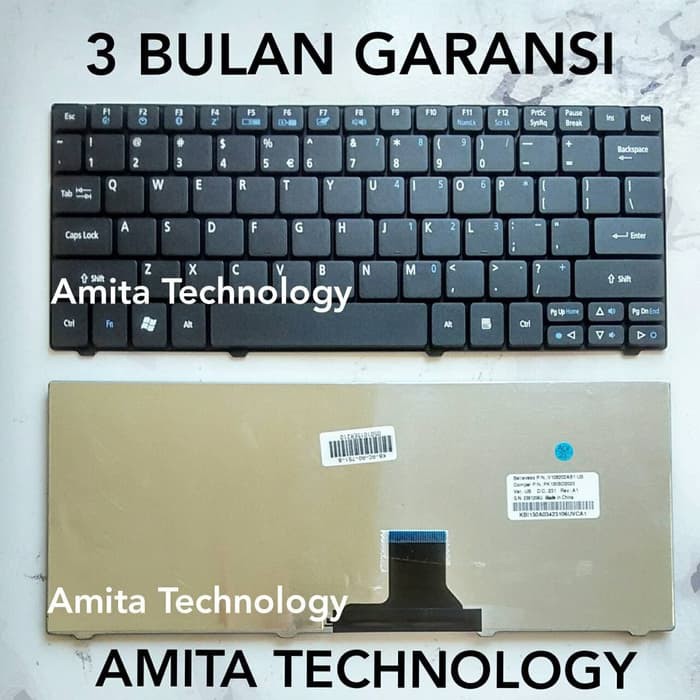Bàn phím laptop Acer One ZA3