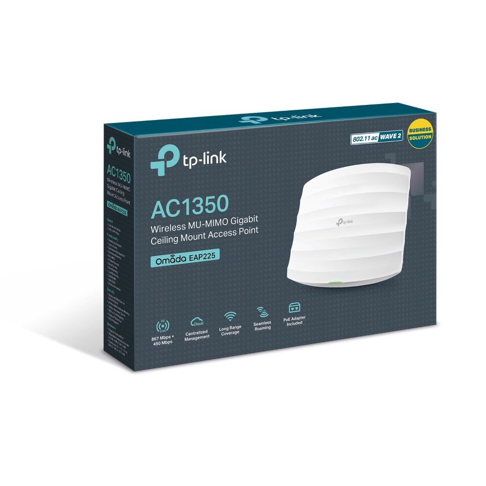 Bộ phát Wifi Băng Tần Kép Tplink EAP225 2.4GHz/5GHz 300+867Mbps