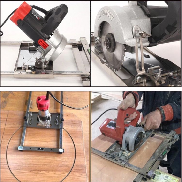 Khung cữ cố định mắt cắt chuyên dụng, Bộ khung cữ + máy cắt dùng để cắt gỗ, đá, thạch cao