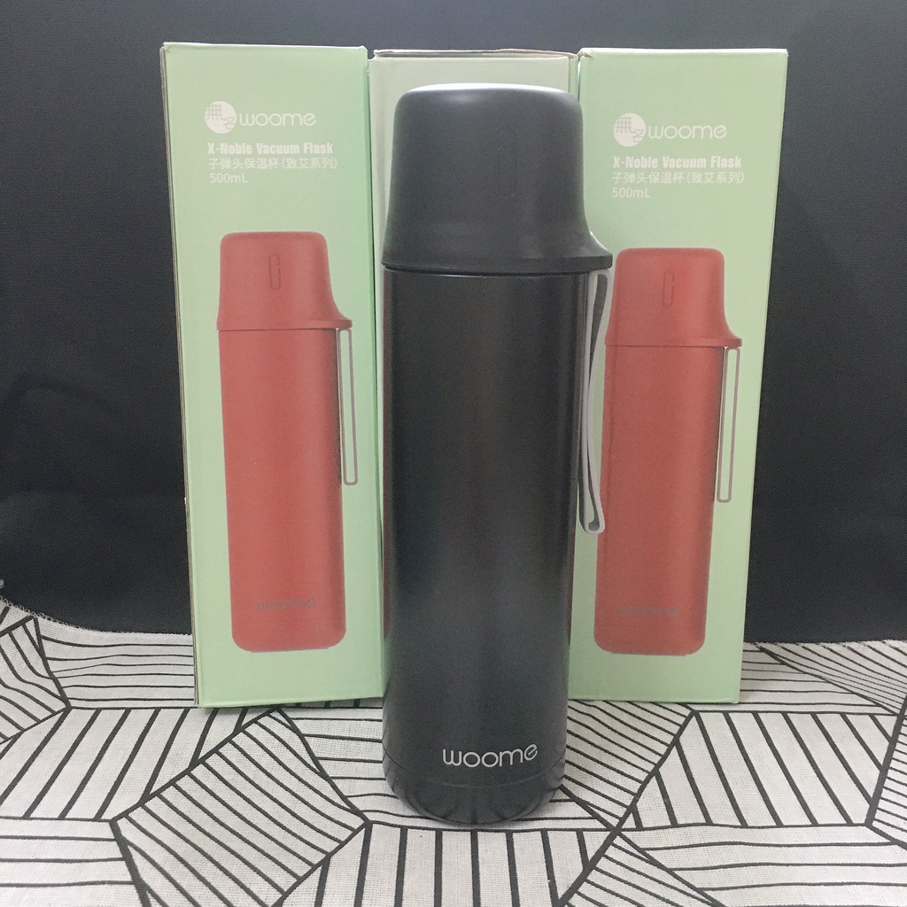 Bình giữ nhiệt kiểu dáng basic 500ml có kèm nắp cốc giữ nhiệt 15h