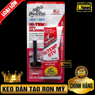 Keo Tạo Ron Sparko Đỏ 85g LOẠI LỚN- Keo Tạo Gioăng Máy Động Cơ Cho Ô Tô, Xe Máy,..- Keo Dán Ron Chịu Nhiệt - Kivovi